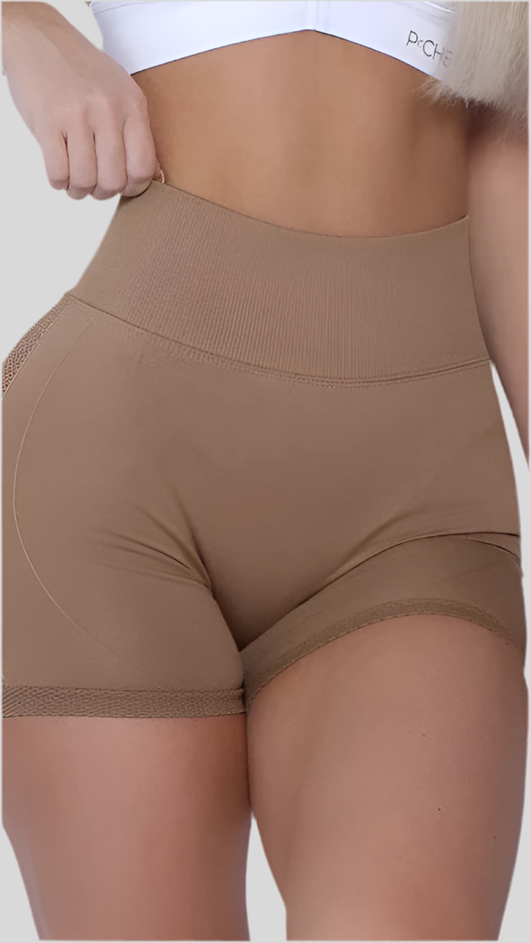 High Waist Seamless Shorts