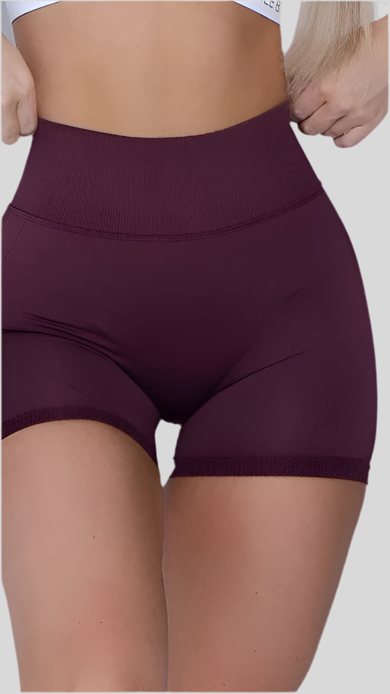 High Waist Seamless Shorts