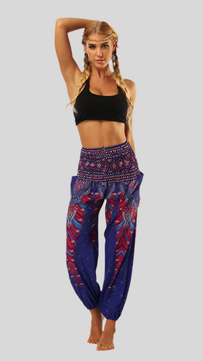 Stylish High Waist Yoga Pant with Elasticity