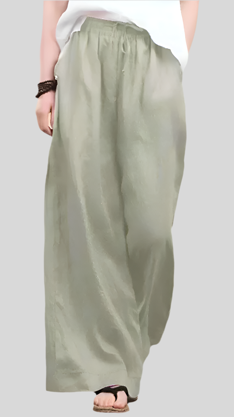 Thin Leisure Lady Straight Leg Pant