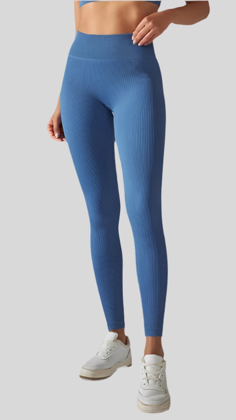 Solid Seamless Quick Dry Gym Leggings - Berry's Store