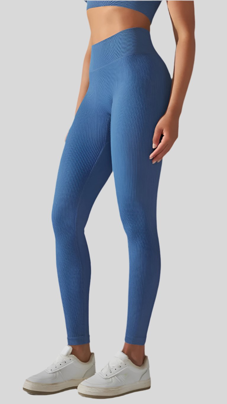 Solid Seamless Quick Dry Gym Leggings - Berry's Store