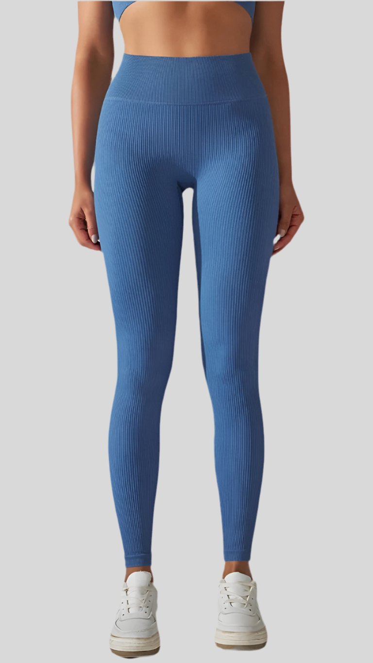 Solid Seamless Quick Dry Gym Leggings - Berry's Store