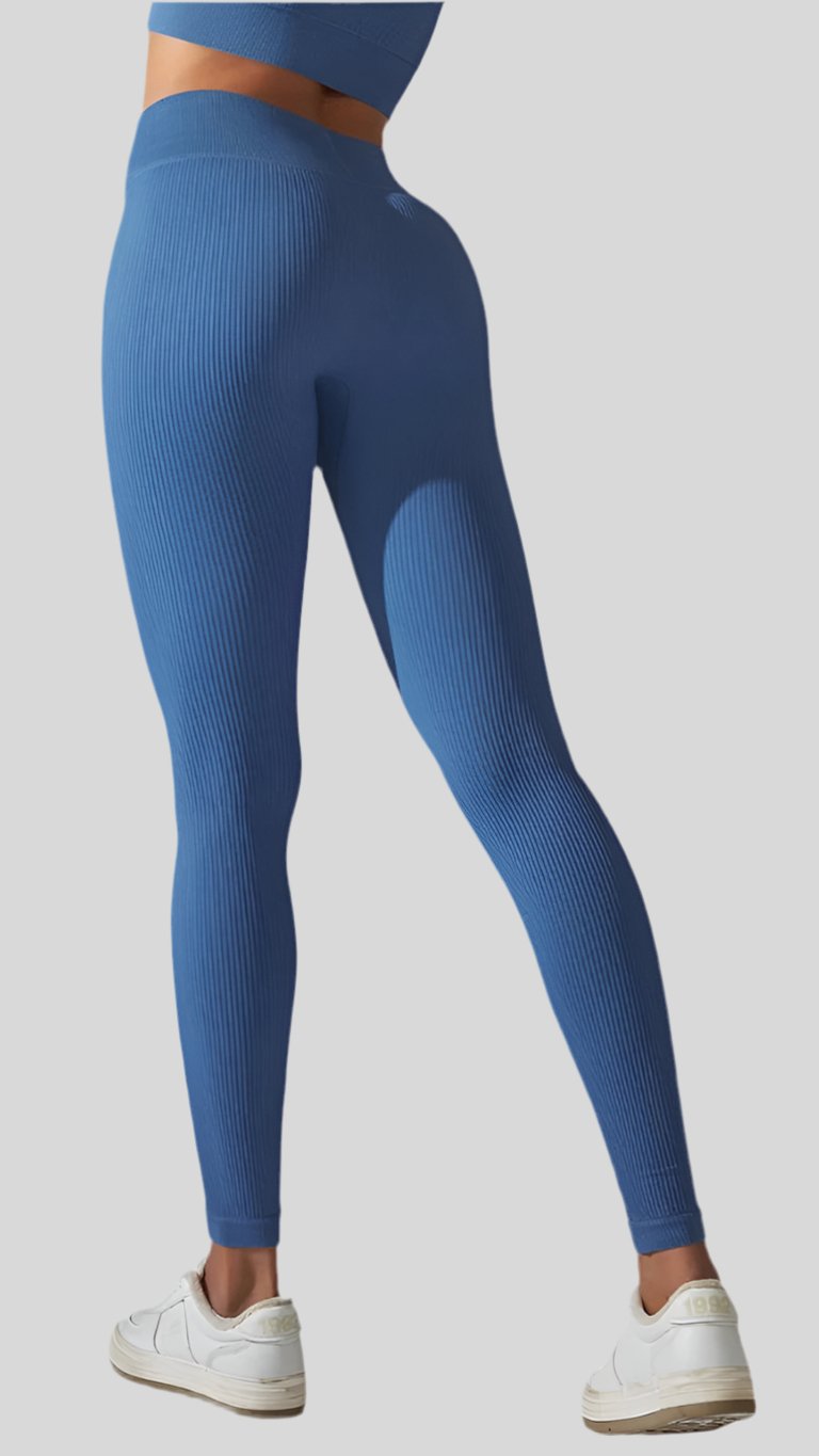 Solid Seamless Quick Dry Gym Leggings - Berry's Store