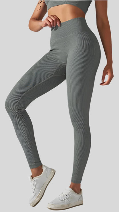 Solid Seamless Quick Dry Gym Leggings - Berry's Store