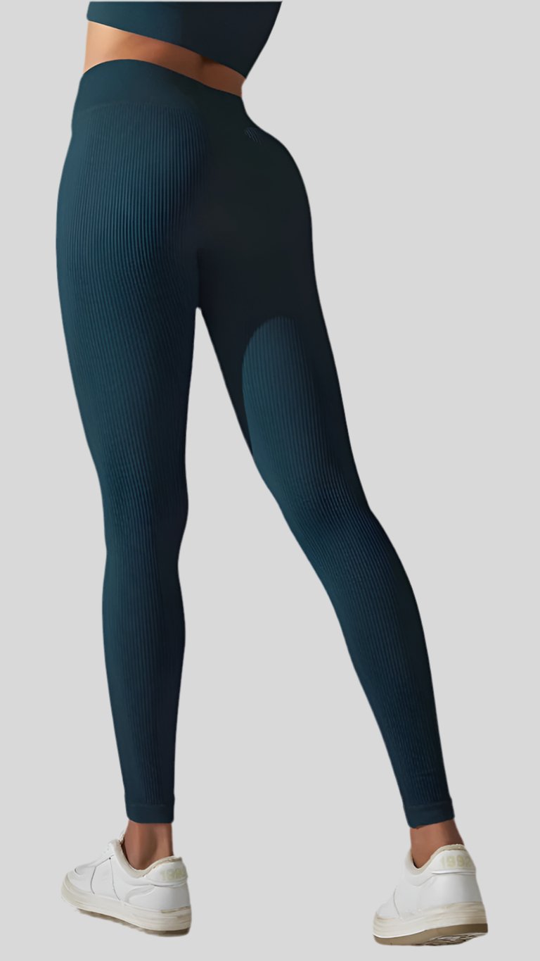 Solid Seamless Quick Dry Gym Leggings - Berry's Store