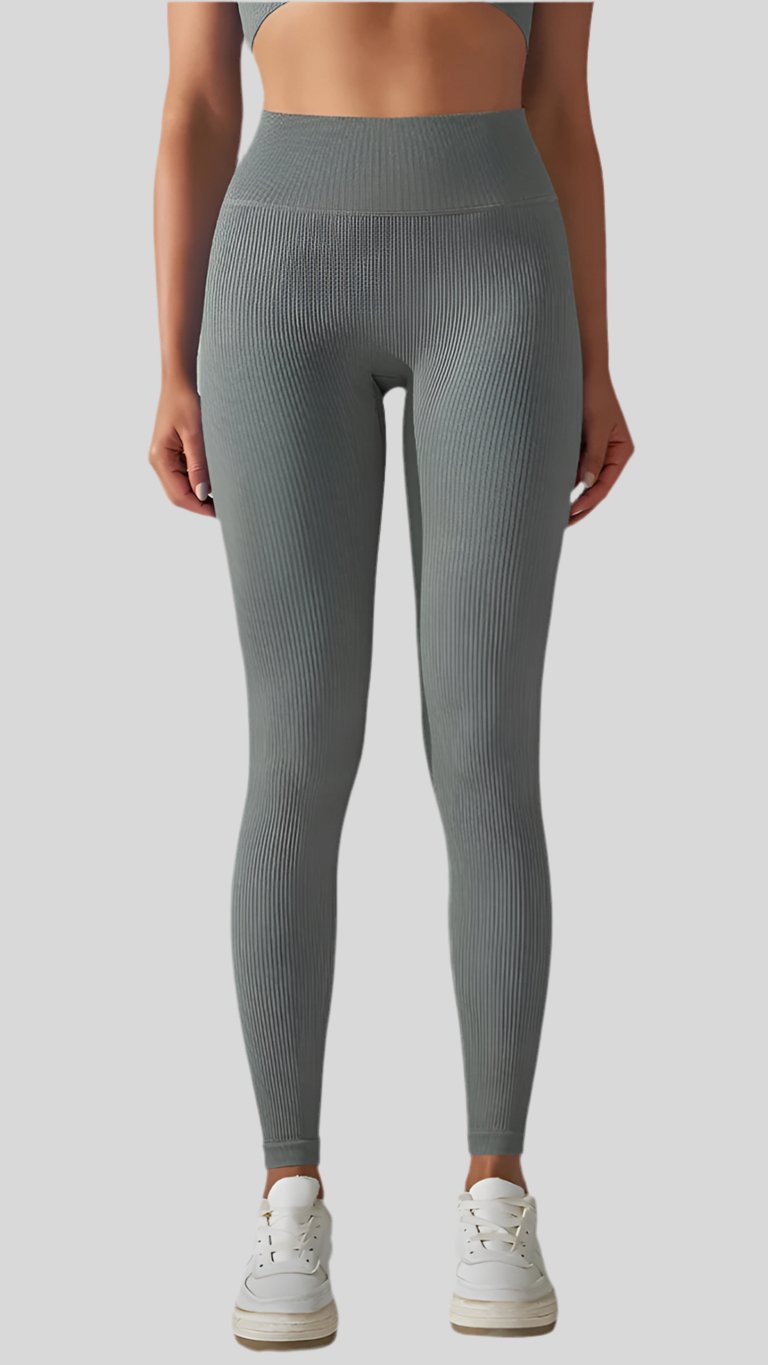 Solid Seamless Quick Dry Gym Leggings - Berry's Store