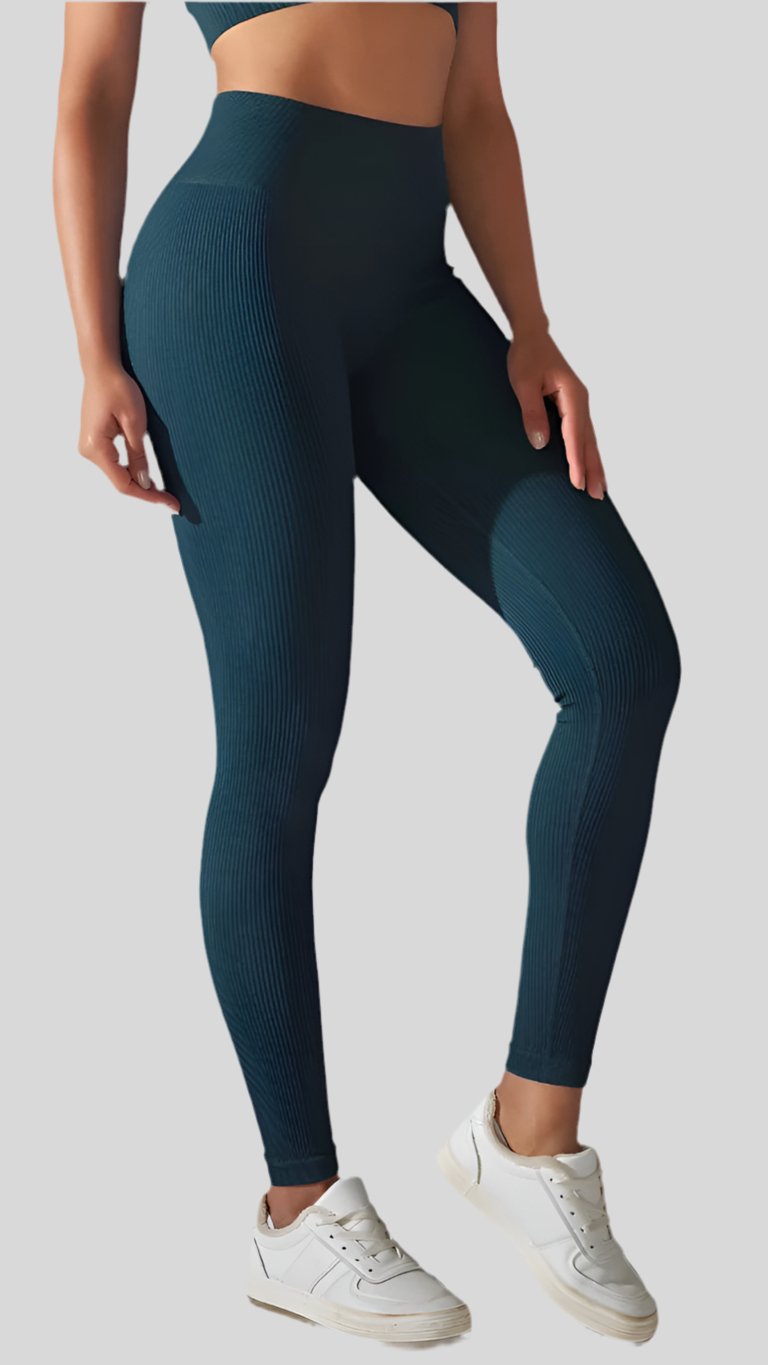 Solid Seamless Quick Dry Gym Leggings - Berry's Store