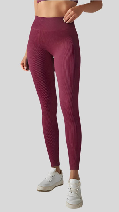 Solid Seamless Quick Dry Gym Leggings - Berry's Store