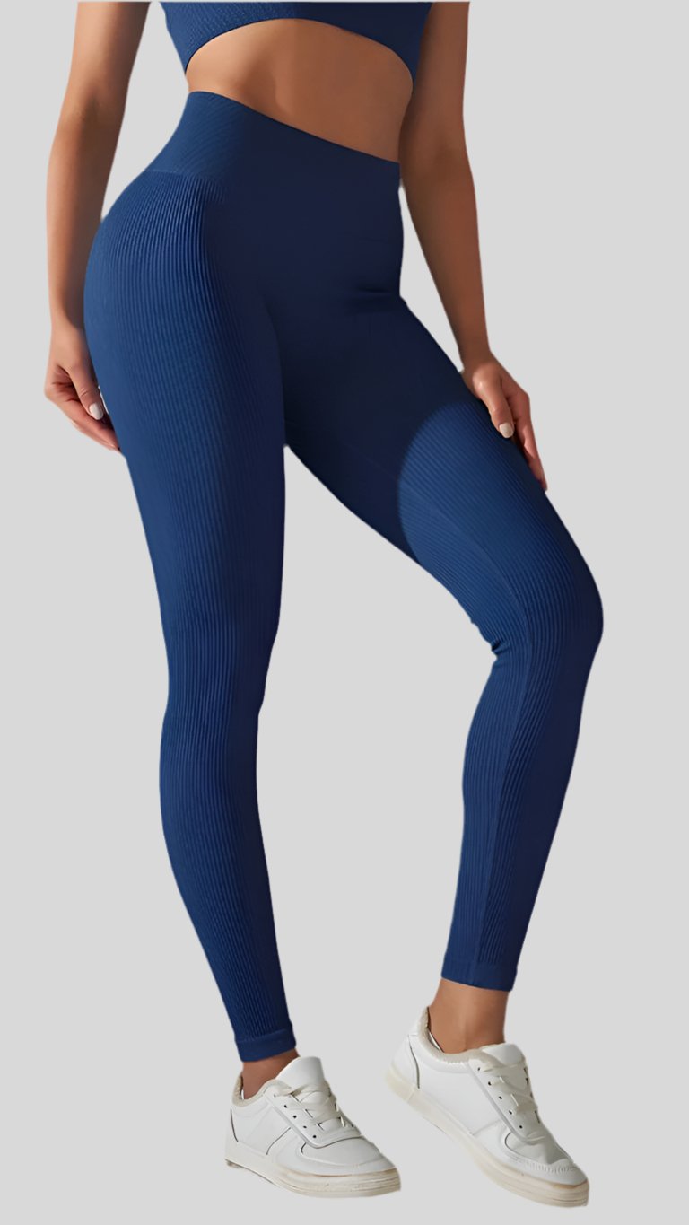 Solid Seamless Quick Dry Gym Leggings - Berry's Store