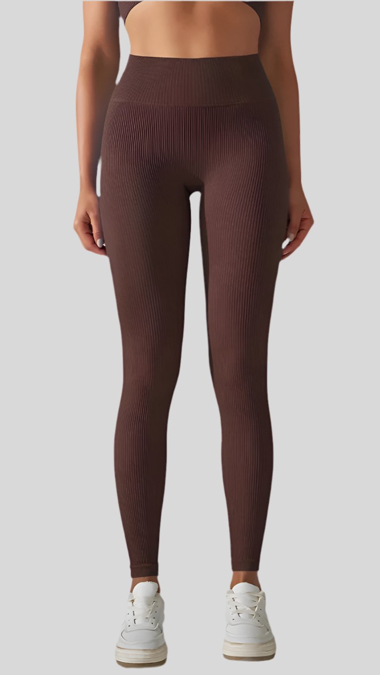 Solid Seamless Quick Dry Gym Leggings - Berry's Store